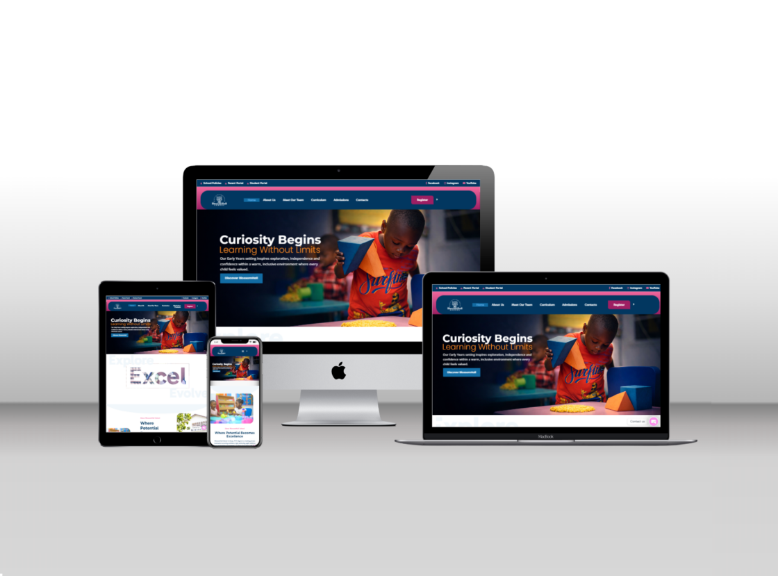 BlossomHall School – School Website, SEO & Digital Strategy, Abuja