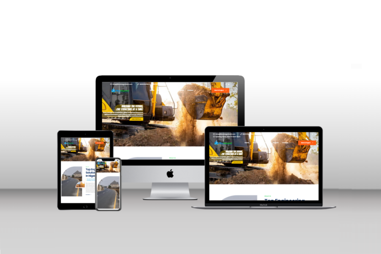 Jillian Integrated Resources Ltd – Construction Company Website, Nigeria