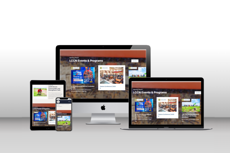 LCCN – Church Website Design & SEO, Numan, Adamawa State
