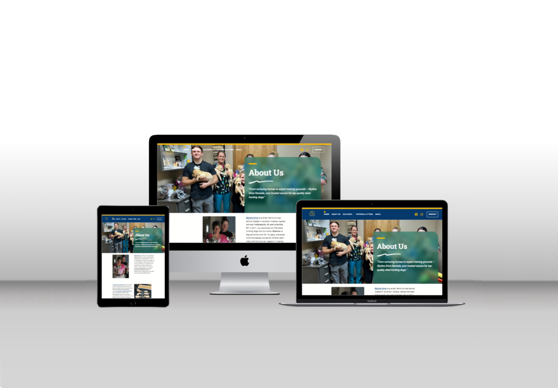 Skyline Drive Kennels – Premium Kennel Website Design